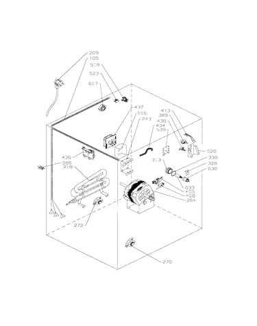 Electromotor/tubular heater
