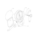 Ventilator housing/fan blade