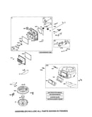 Blower housing/head-cylinder