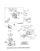 Head-cylinder/blower housing