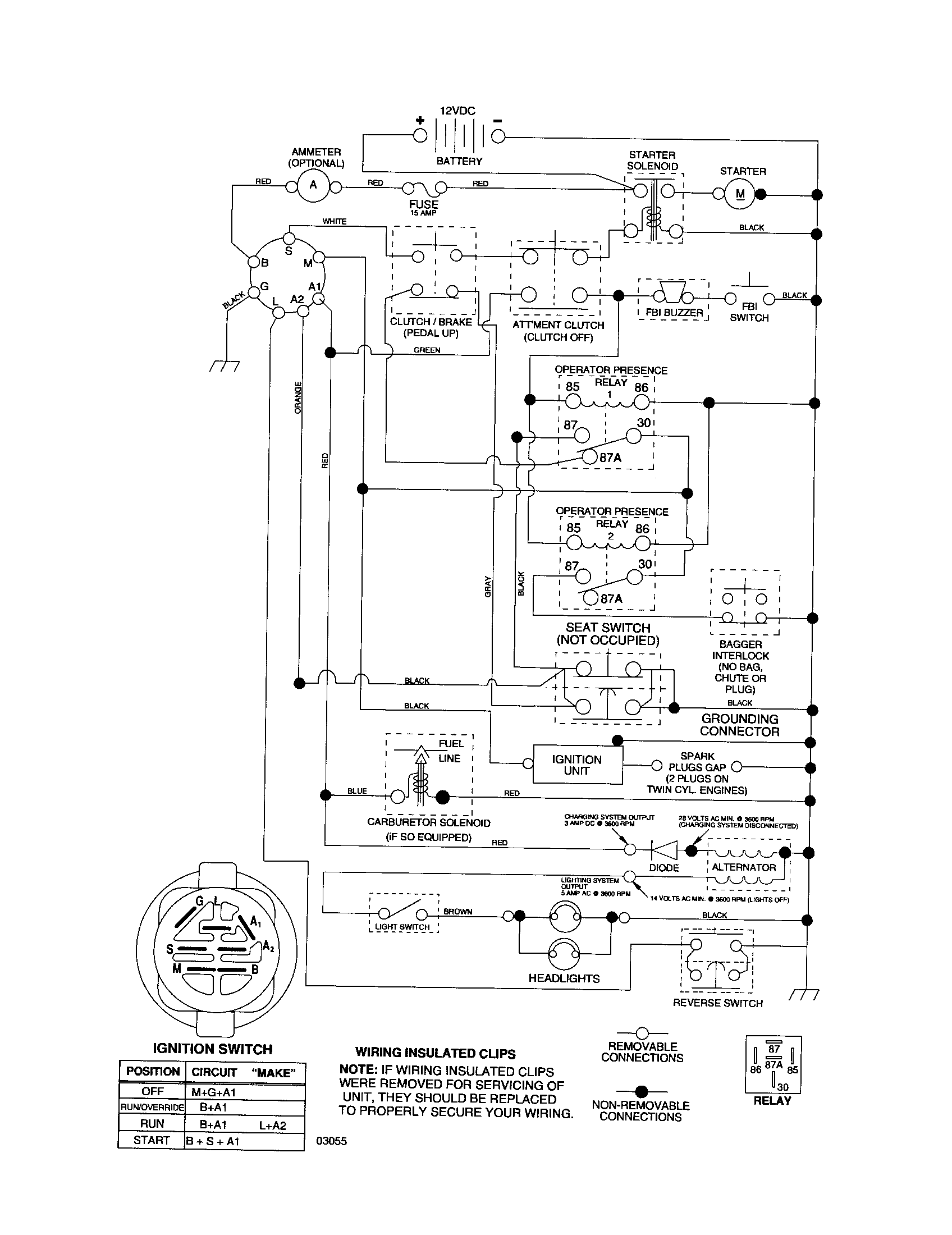 SCHEMATIC DIAGRAM-TRACTOR