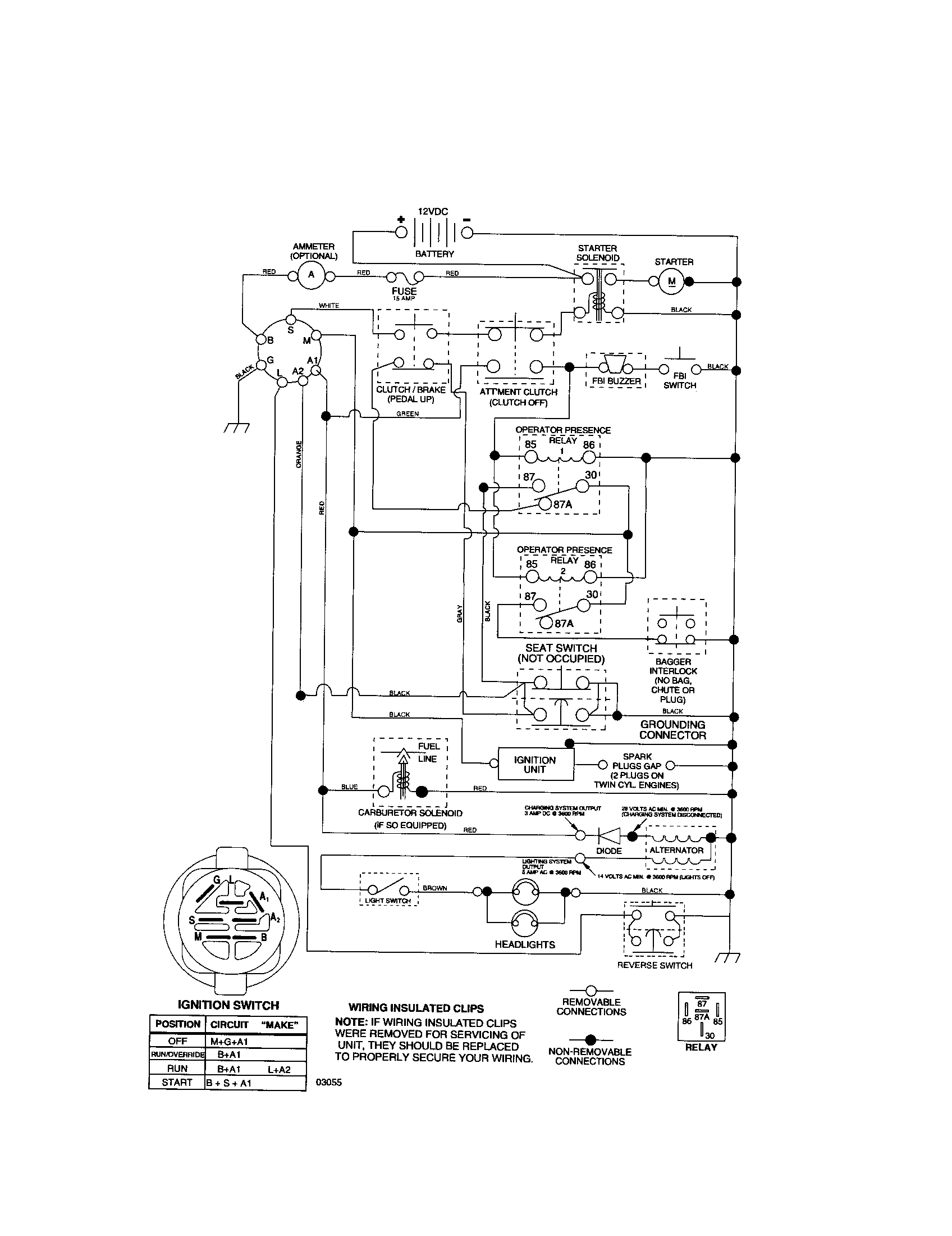 SCHEMATIC DIAGRAM-TRACTOR