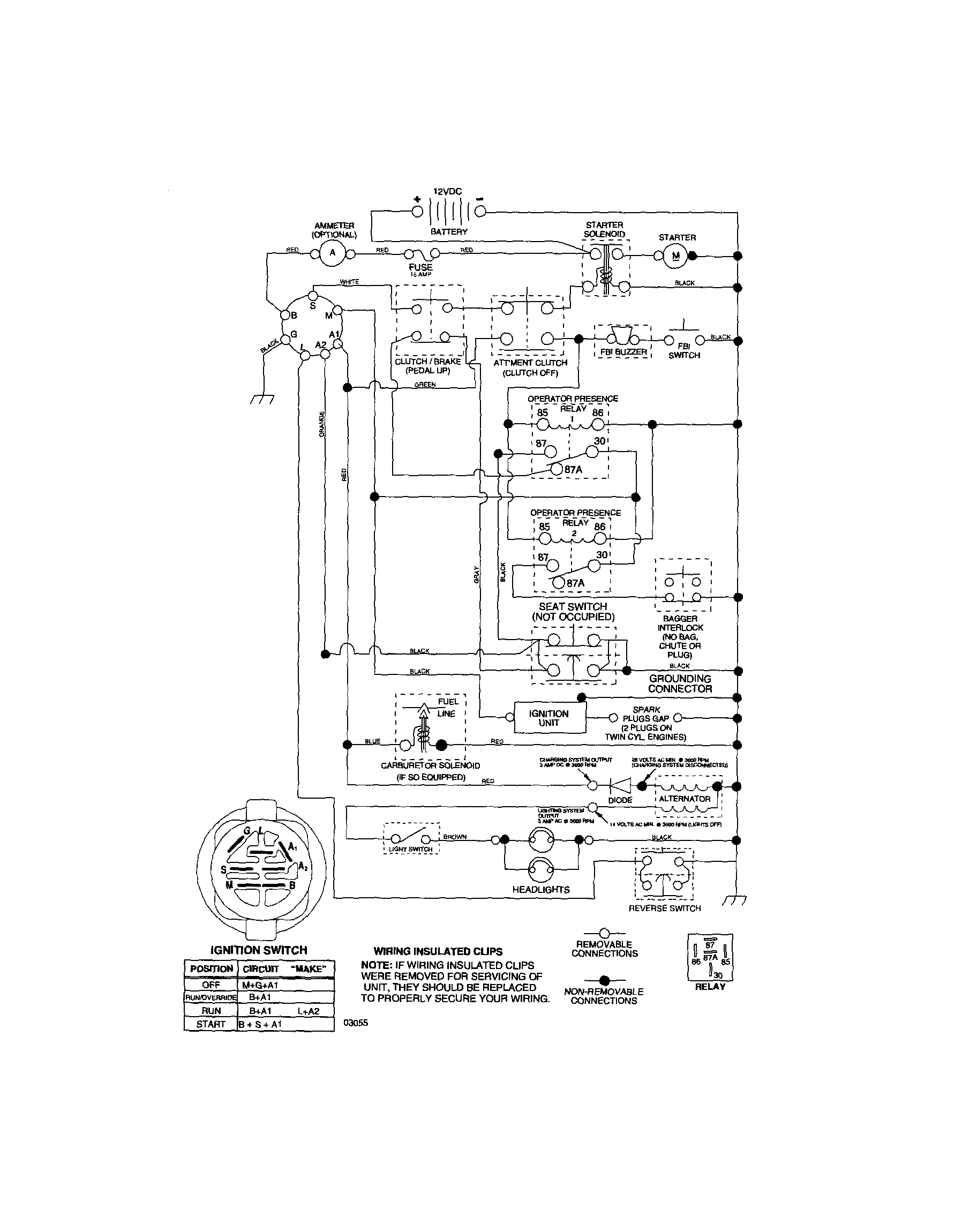 SCHEMATIC DIAGRAM-TRACTOR