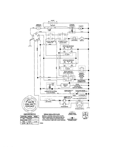 Schematic diagram-tractor
