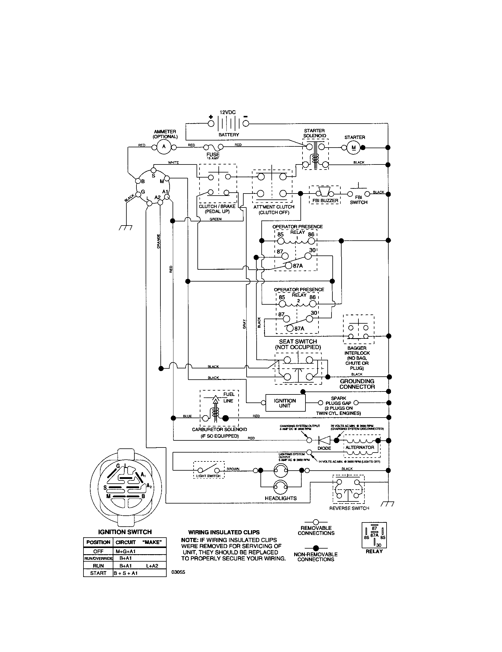 SCHEMATIC DIAGRAM-TRACTOR