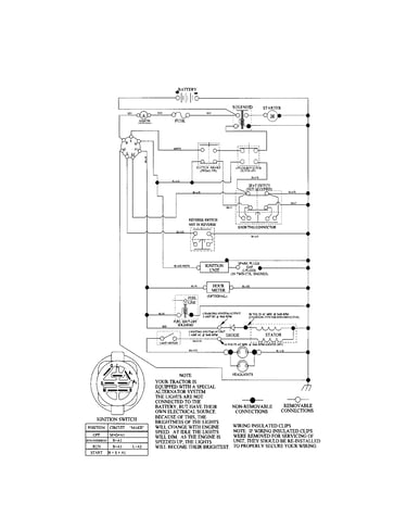 Schematic diagram-tractor