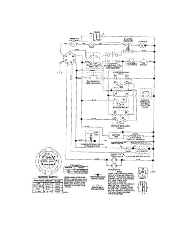 Schematic diagram-tractor