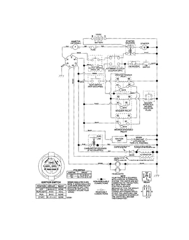 Schematic diagram-tractor