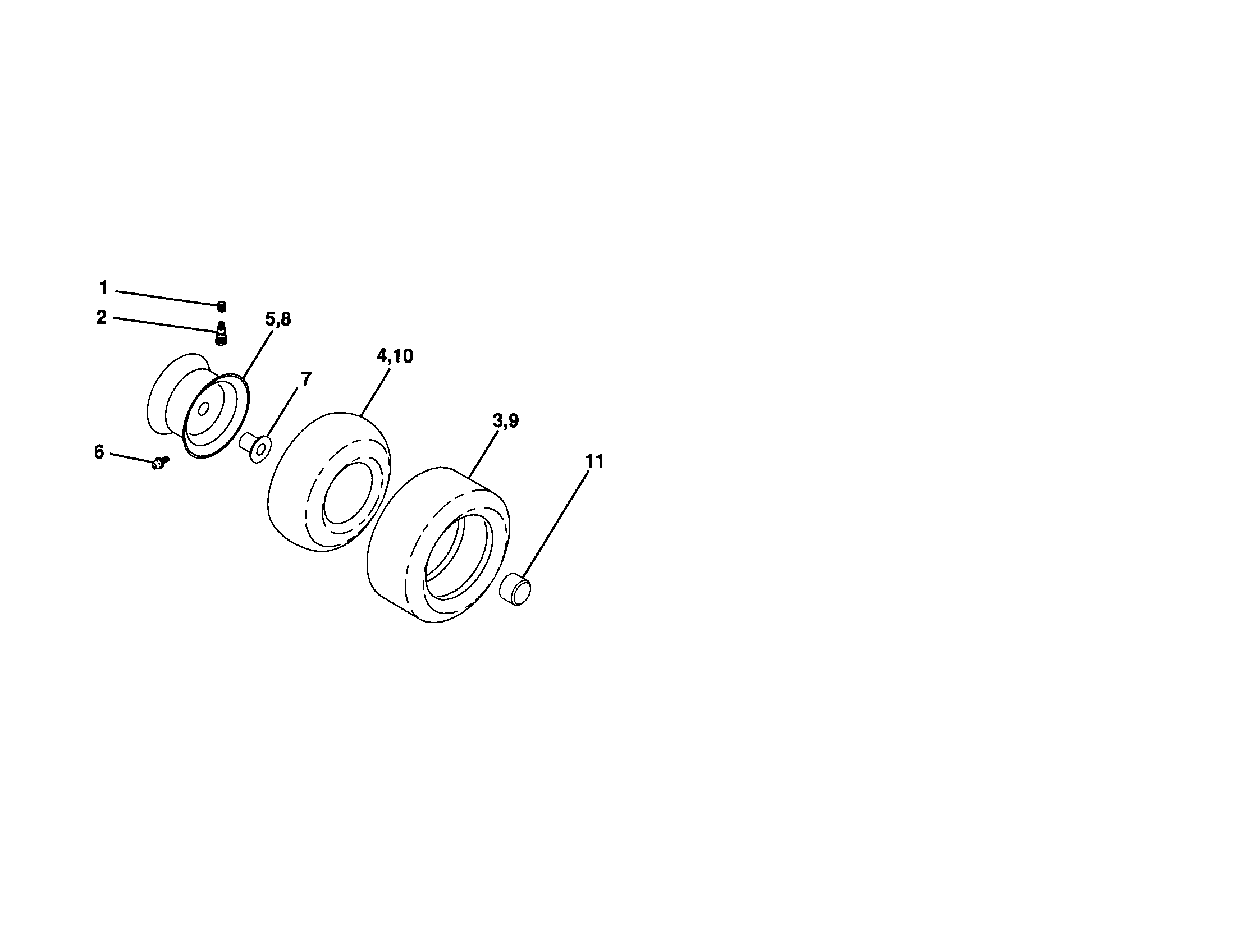 Wheels and tires