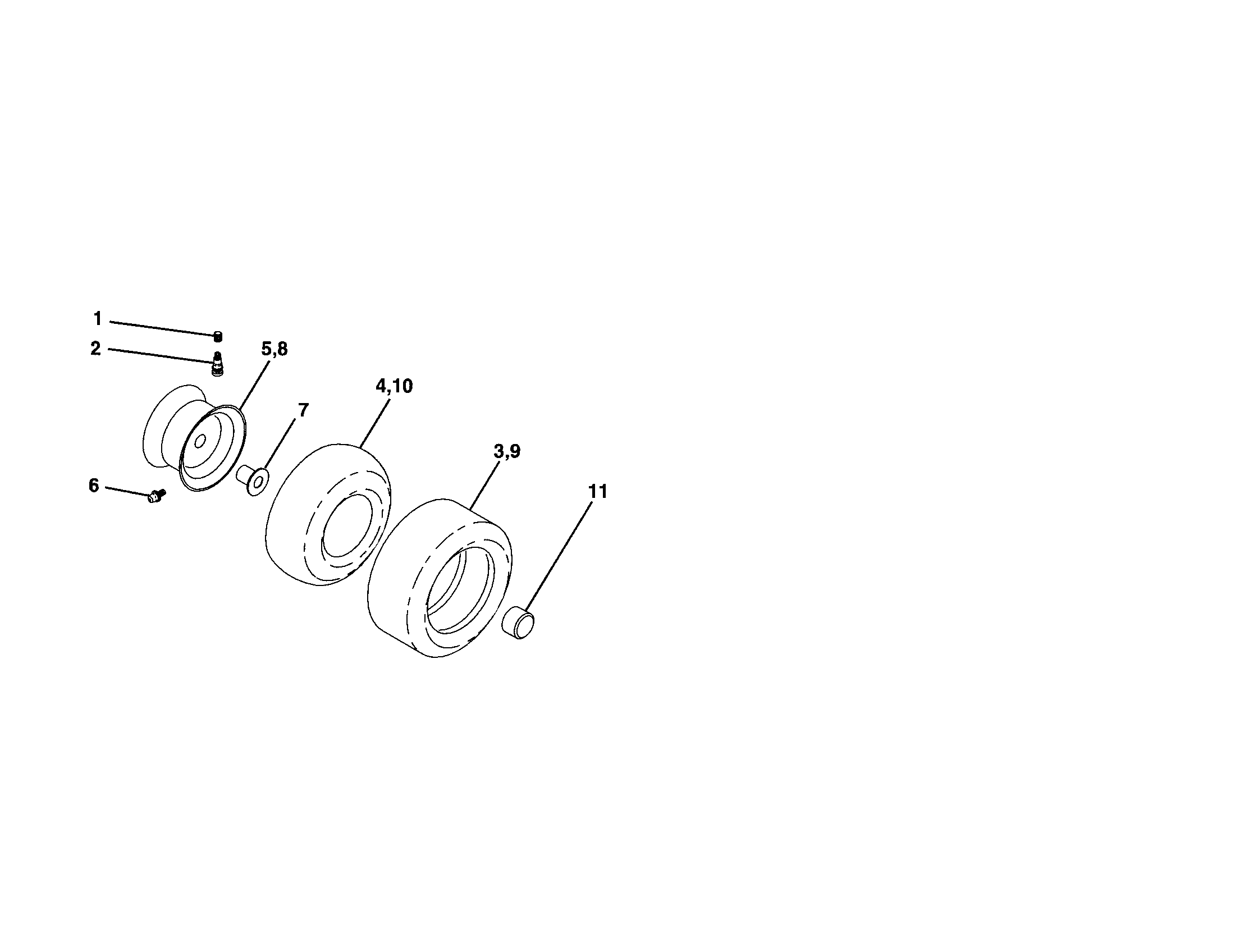 Wheels and tires