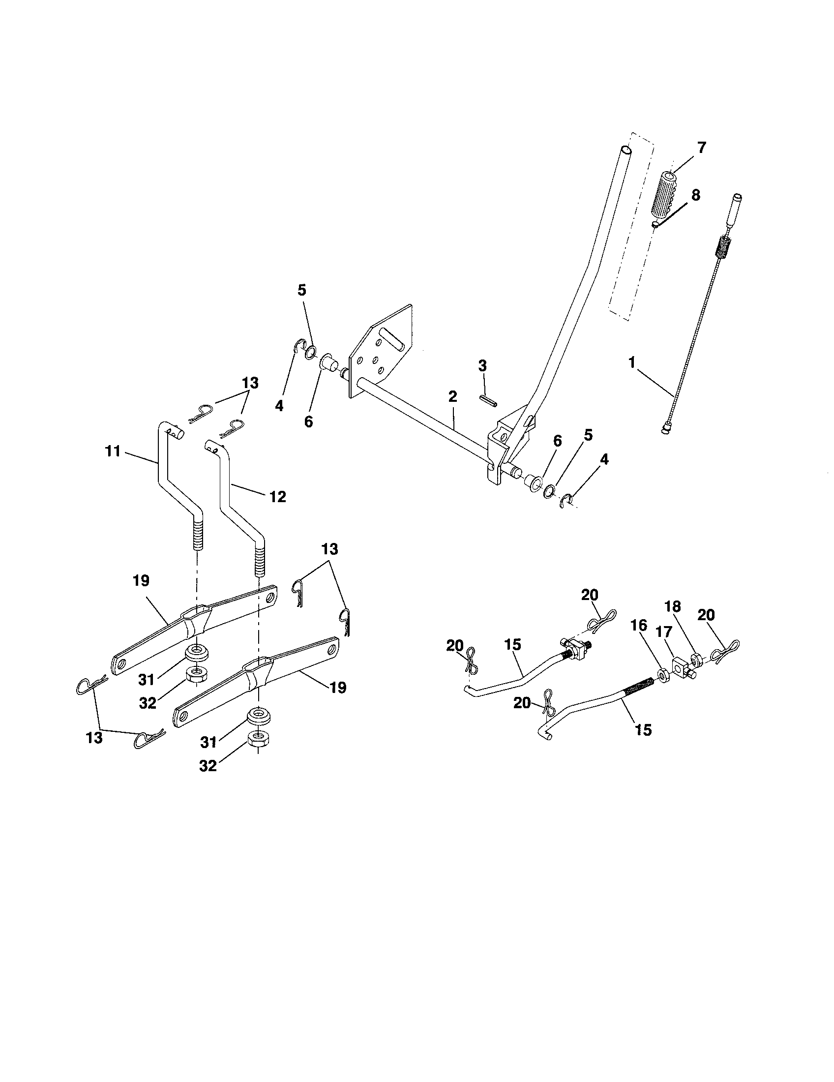 Mower lift
