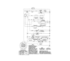 Craftsman 917287010 schematic diagram-tractor diagram
