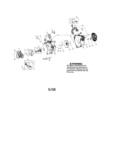 Handle/housing/fuel tank