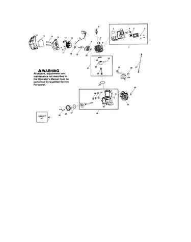 Cylinder/crankshaft/crankcase