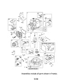 Cylinder/crankshaft/sump