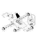 Drive control/gear case/wheels