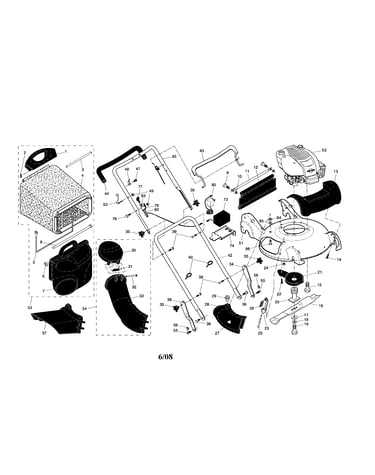 Engine/housing/handle