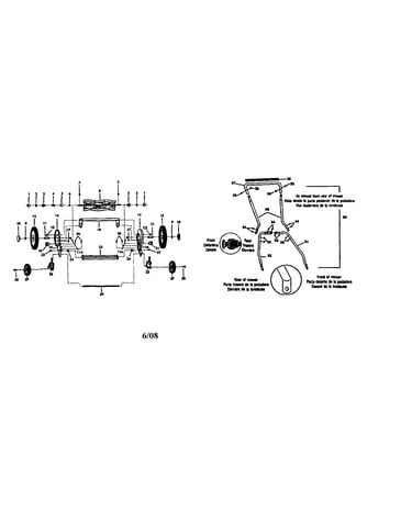 18" hand lawn mower