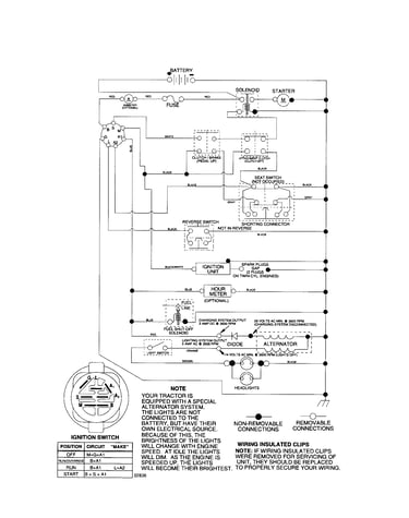 Schematic diagram-tractor