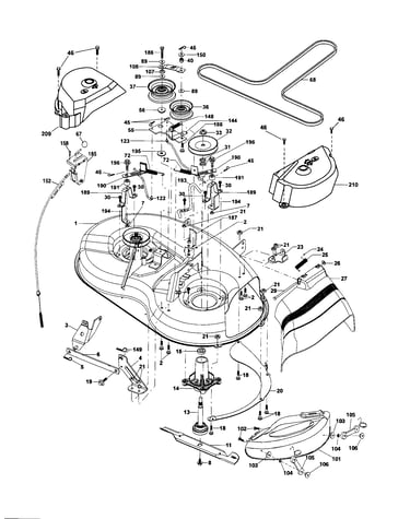 Mower deck