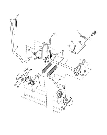Mower lift