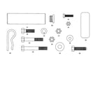 Craftsman 61024600 hardware contents diagram