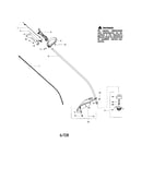 Driveshaft/handle/shield