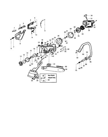 Chassis/bar/handle