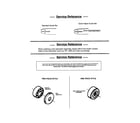 Poulan 295 TYPE 1,2 service reference diagram