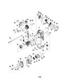 Cylinder/flywheel/crankcase