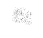Kenmore 38518221800 front cover/extension table diagram