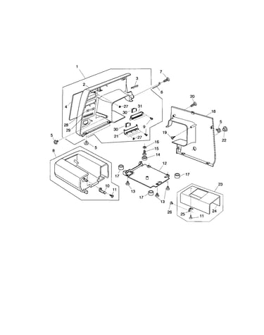 Front cover/extension table