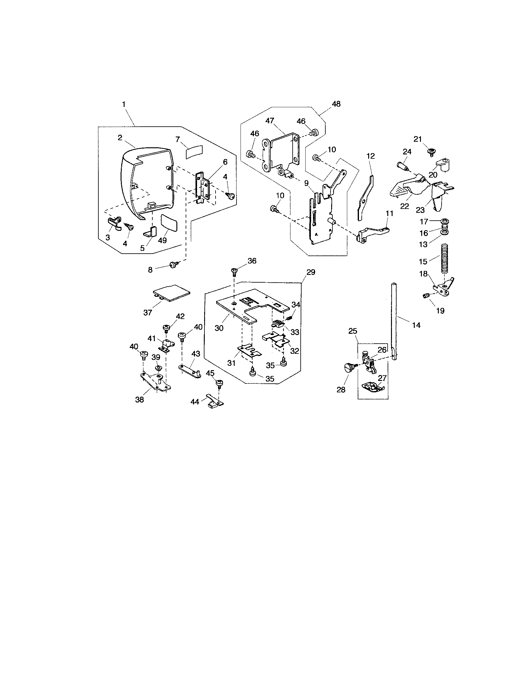 FACE COVER/NEEDLE PLATE