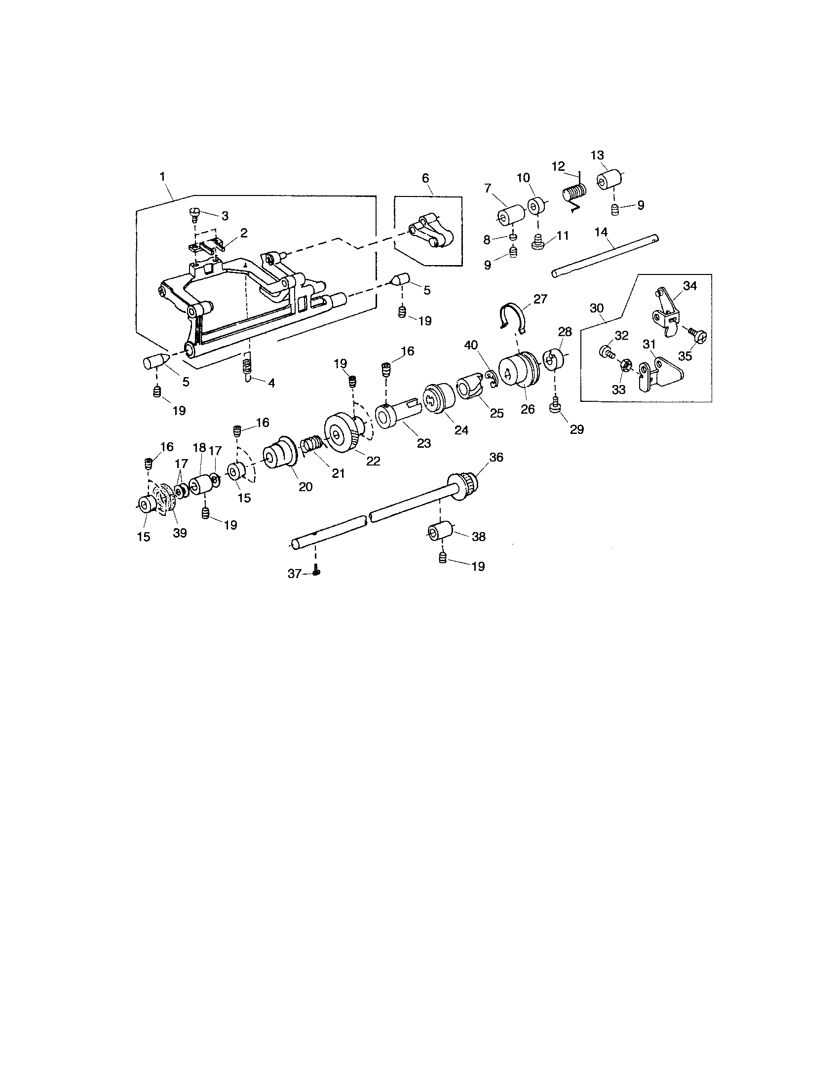 FEED & LOWER SHAFT