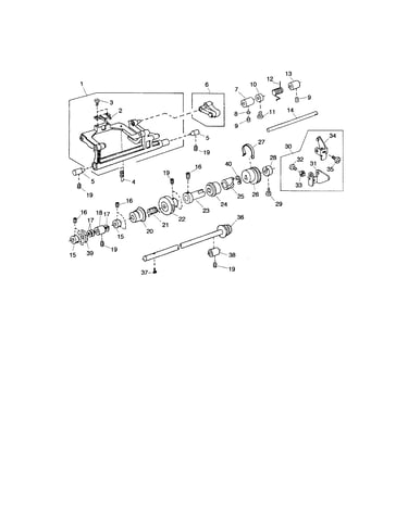 Feed & lower shaft