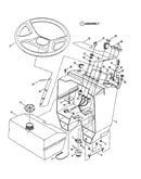 Steering wheels/console/fuel tank