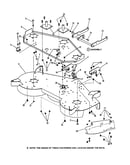 48" cutting deck sub assembly