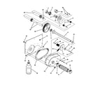 Snapper N250816B differential, r.h. fender diagram