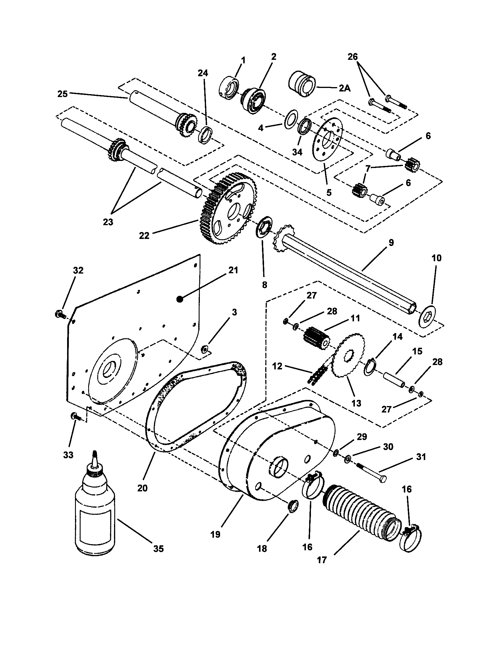 DIFFERENTIAL, R.H. FENDER