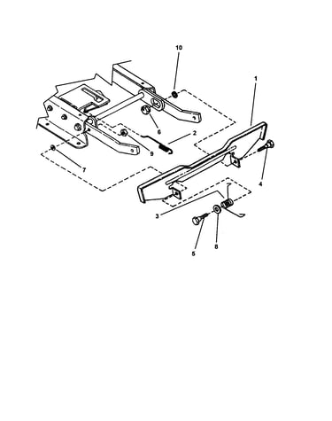 Blade stop pedals