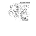Snapper 250816B belts, brakes, interlock diagram