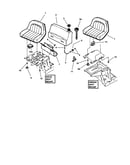 Fuel tank & operators seat