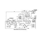 Snapper 281016BE wiring schematic-14,15 hp (kohler) diagram