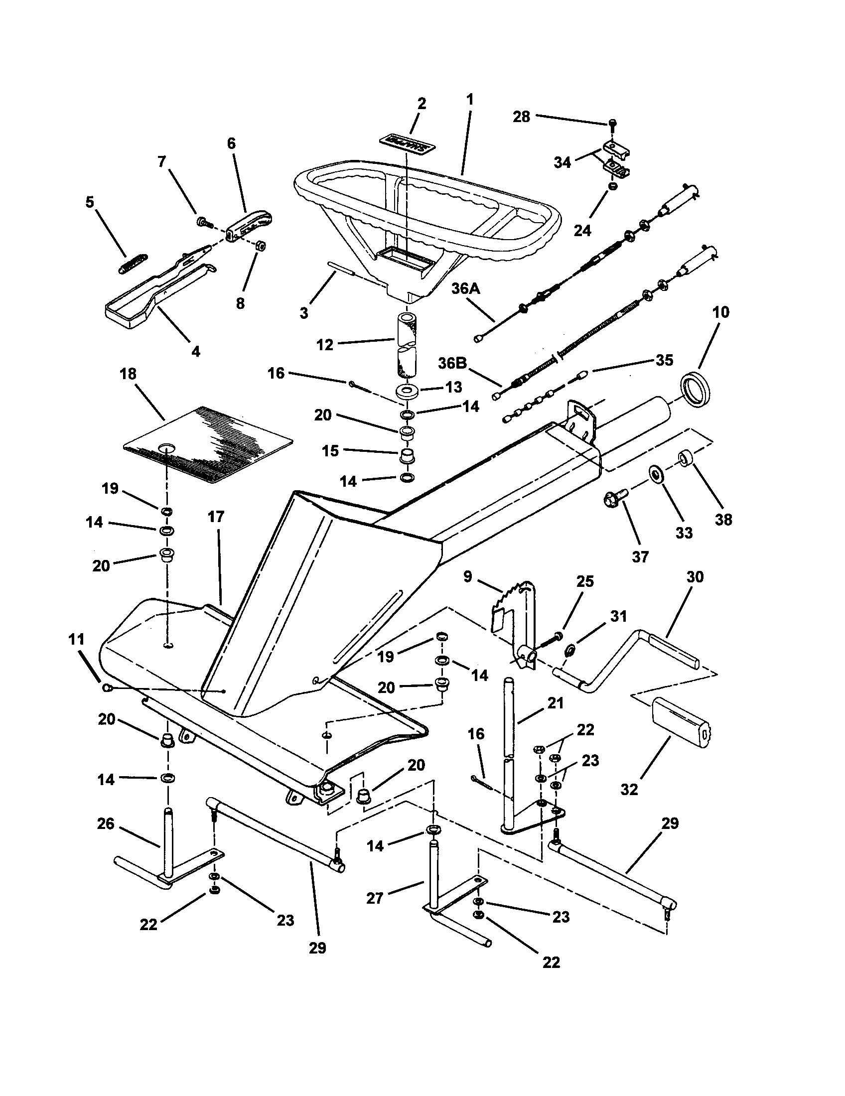 Front end steering