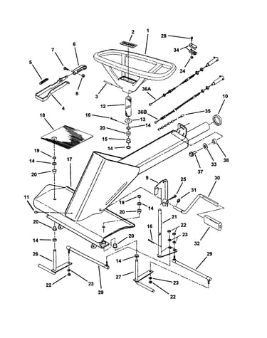 Front end steering