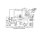 Snapper 421616BVE wiring schematic diagram