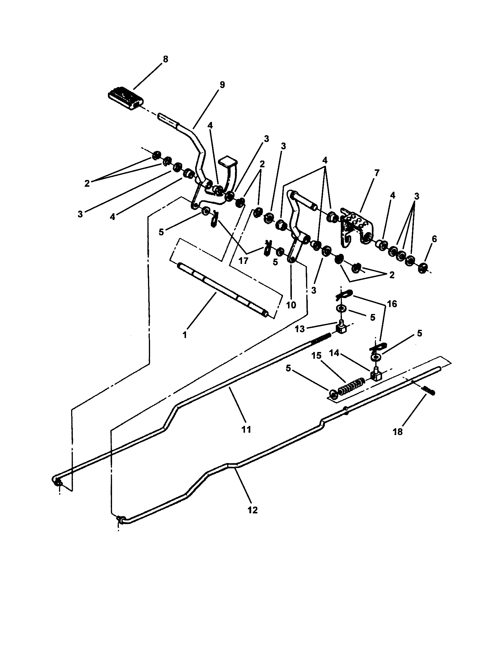 BRAKE & FORWARD/REVERSE CONTROL