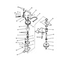 Snapper 381451HBVE center spindle assembly diagram