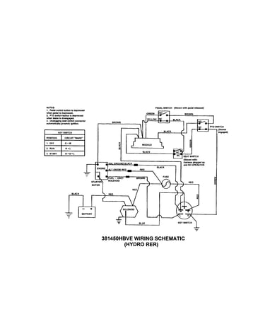 Wiring schematic
