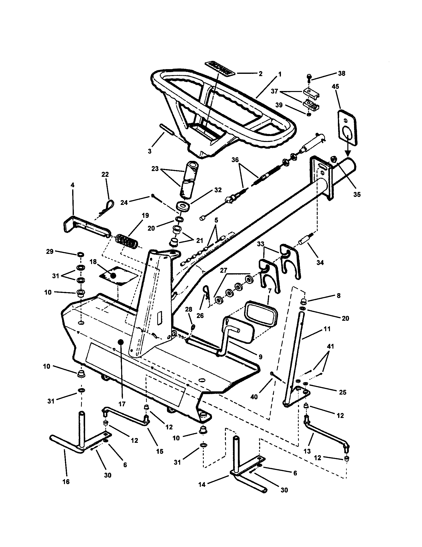 FRONT END, STEERING